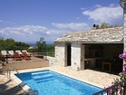 Luxury stone villa on Brac - massage pool