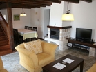 Luxury stone villa on Brac - modern living room