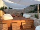 Luxury apartments Sunshine with pool, Korcula - Chill out lounge terrace above the pool.