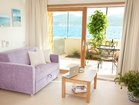 Luxury apartments Viganj  - exit to the garden of biggest apartment 70 m² (4+2)