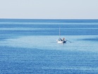 A view to the endless blue Adriatic Sea.