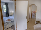 First and second bedroom with bed for two persons.