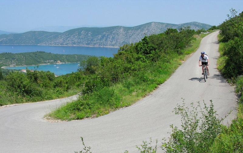 Cycling on Korcula